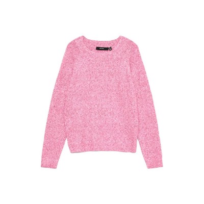 блуза,мъжки,пуловери,дамски,пуловери,vero,moda,doffy,sweater,pink,(prism,pink,melange)