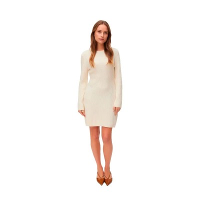 рокля,дамски,поли,и,рокли,vero,moda,josanna,long,sleeve,dress,beige,(birch)