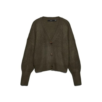 жилетка,мъжки,пуловери,дамски,пуловери,vero,moda,lea,cuff,cardigan,green,(forest,night)