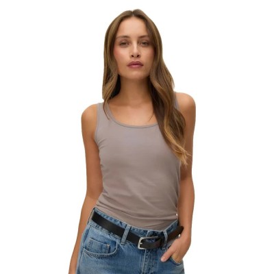 тениска,мъжки,тениски,дамски,тениски,vero,moda,lulu,sleeveless,t,shirt,grey,(moon,rock)