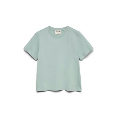 тениска,мъжки,тениски,дамски,тениски,vero,moda,naima,short,sleeve,t,shirt,blue,(gray,mist)