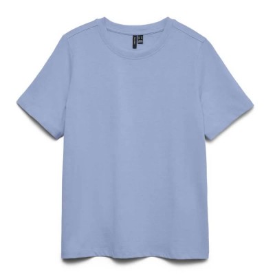 тениска,мъжки,тениски,дамски,тениски,vero,moda,paulina,short,sleeve,t,shirt,blue,(brunnera,blue)
