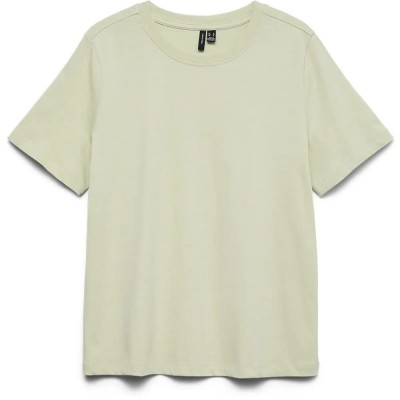 тениска,мъжки,тениски,дамски,тениски,vero,moda,paulina,short,sleeve,t,shirt,green,(fog,green)