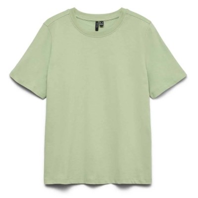 тениска,мъжки,тениски,дамски,тениски,vero,moda,paulina,short,sleeve,t,shirt,green,(mistletoe)