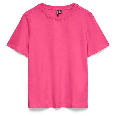 тениска,мъжки,тениски,дамски,тениски,vero,moda,paulina,short,sleeve,t,shirt,pink,(shocking,pink)
