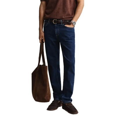 дънки,мъжки,панталони,дамски,панталони,gant,1000021,regular,fit,jeans,blue,(mid,blue)