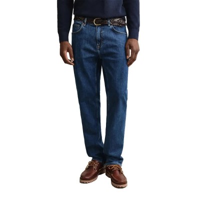 дънки,мъжки,панталони,дамски,панталони,gant,1000021,regular,fit,jeans,blue,(mid,blue,vintage)