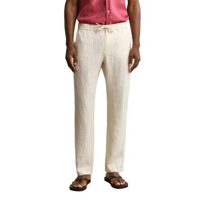 панталони,мъжки,панталони,дамски,панталони,gant,1504041,linen,regular,fit,pants,beige,(faded,beige)