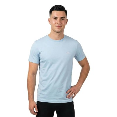 тениска,мъжки,тениски,дамски,тениски,gant,2003413,short,sleeve,t,shirt,blue,(fresh,blue)