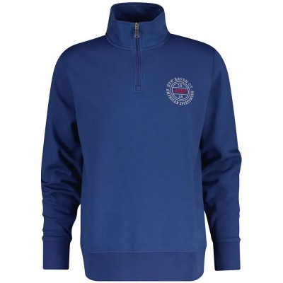 блуза,мъжки,пуловери,gant,2067111,half,zip,sweatshirt,blue,(vintage,blue)