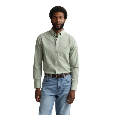 риза,с,дълъг,ръкав,дамски,ризи,мъжки,ризи,gant,3000150,regular,fit,long,sleeve,shirt,green,(herb,green)