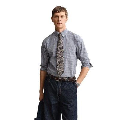 риза,с,дълъг,ръкав,дамски,ризи,мъжки,ризи,gant,3000150,regular,fit,long,sleeve,shirt,blue,grey,(persian,blue)