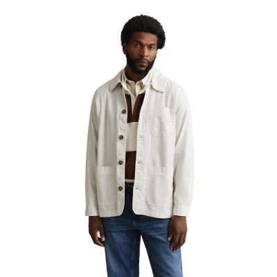 мъжки,якета,дамски,якета,и,палта,gant,3250304,linen,overshirt,white,(sand)