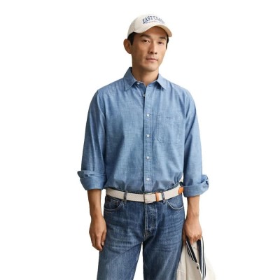 риза,с,дълъг,ръкав,дамски,ризи,мъжки,ризи,gant,3260006,regular,fit,long,sleeve,shirt,blue,(vintage,blue)