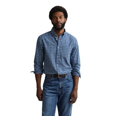 риза,с,дълъг,ръкав,дамски,ризи,мъжки,ризи,gant,3260007,regular,fit,long,sleeve,shirt,blue,(indigo)