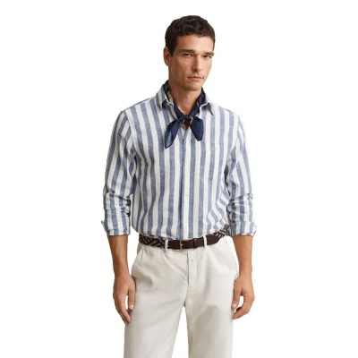 риза,с,дълъг,ръкав,дамски,ризи,мъжки,ризи,gant,3260019,linen,regular,fit,long,sleeve,shirt,blue,(vintage,blue)