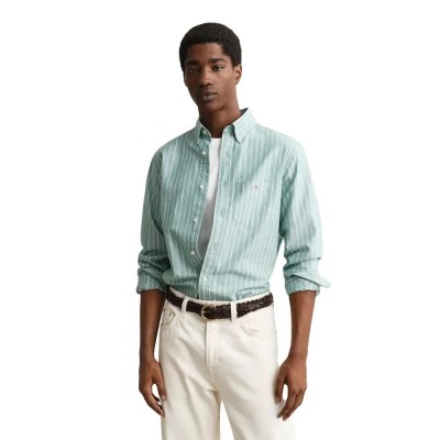 риза,с,дълъг,ръкав,дамски,ризи,мъжки,ризи,gant,3260023,regular,fit,long,sleeve,shirt,green,(botanical,hue)