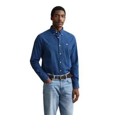 риза,с,дълъг,ръкав,дамски,ризи,мъжки,ризи,gant,3260034,regular,fit,long,sleeve,shirt,blue,(dark,indigo)