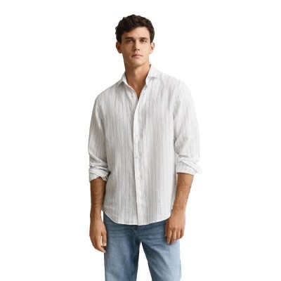 риза,с,дълъг,ръкав,дамски,ризи,мъжки,ризи,gant,3260048,linen,regular,fit,long,sleeve,shirt,white,(white)