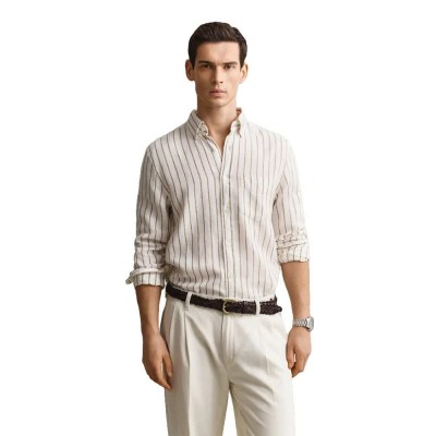 риза,с,дълъг,ръкав,дамски,ризи,мъжки,ризи,gant,3260055,linen,regular,fit,long,sleeve,shirt,beige,(cream)