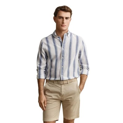 риза,с,дълъг,ръкав,дамски,ризи,мъжки,ризи,gant,3260075,linen,regular,fit,long,sleeve,shirt,white,(vintage,blue)