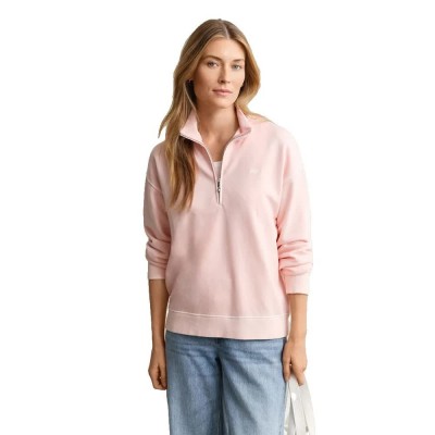 блуза,дамски,блузи,gant,4201318,half,zip,sweatshirt,pink,(apricot,pink)
