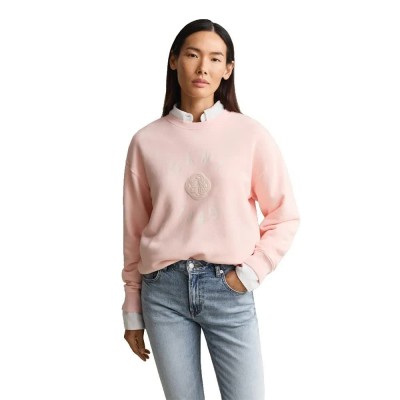блуза,дамски,блузи,gant,4201485,sweatshirt,pink,(apricot,pink)