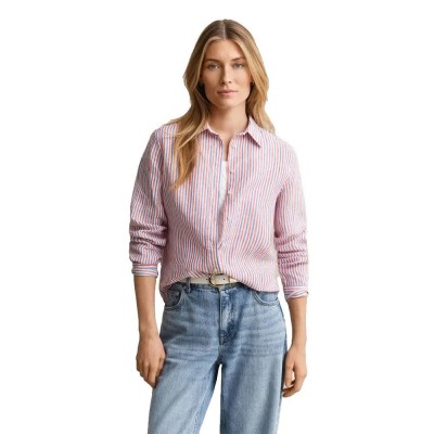 риза,с,дълъг,ръкав,дамски,ризи,мъжки,ризи,gant,4300621,linen,regular,fit,long,sleeve,shirt,pink,(multicolor)