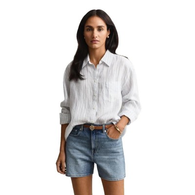 риза,с,дълъг,ръкав,дамски,ризи,мъжки,ризи,gant,4300622,linen,relaxed,fit,long,sleeve,shirt,white,(light,blue)