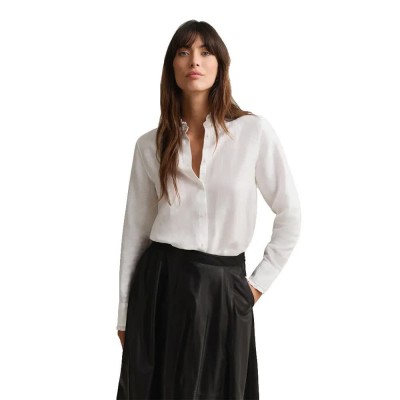 риза,с,дълъг,ръкав,дамски,ризи,мъжки,ризи,gant,4300706,linen,long,sleeve,shirt,white,(white)