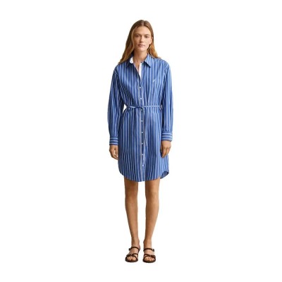 рокля,дамски,поли,и,рокли,gant,4503534,long,sleeve,short,dress,blue,(royal,blue)