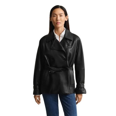 палто,мъжки,якета,gant,4740049,trench,coat,black,(black)
