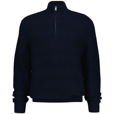 блуза,мъжки,пуловери,дамски,пуловери,gant,8030276,half,zip,sweater,blue,(evening,blue)