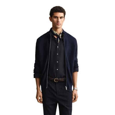жилетка,мъжки,пуловери,дамски,пуловери,gant,8030278,cardigan,blue,(evening,blue)