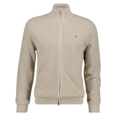 жилетка,мъжки,пуловери,дамски,пуловери,gant,8030293,cardigan,beige,(oat,melange)