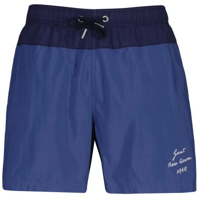 бански,гащета,мъжки,бански,костюми,gant,922616009,swimming,shorts,blue,(vintage,blue)
