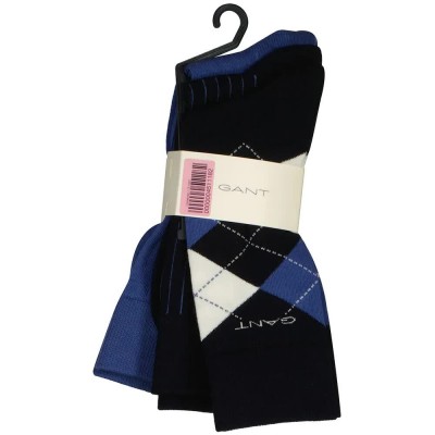 чорапи,мъжки,чорапи,дамски,чорапи,gant,9960374,socks,3,pairs,blue,(marine)