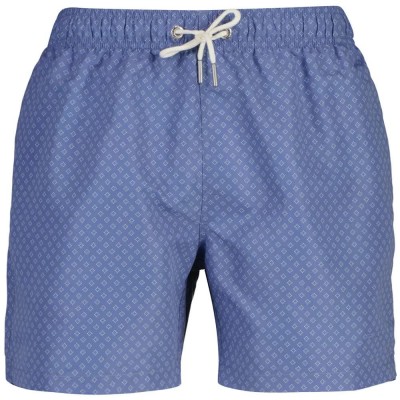 бански,гащета,мъжки,бански,костюми,gant,mini,geometric,swimming,shorts,blue,(faded,denim)