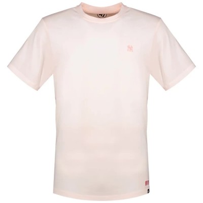 тениска,мъжки,тениски,дамски,тениски,47,mlb,echo,new,york,yankees,short,sleeve,t,shirt,pink,(digital,pink)