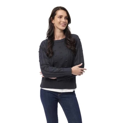 блуза,дамски,пуловери,дамски,плетени,дрехи,redgreen,kaya,sweater,black,grey,(dark,navy)