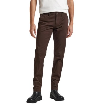 панталони,мъжки,панталони,pepe,jeans,charly,pants,refurbished,brown,(trail)