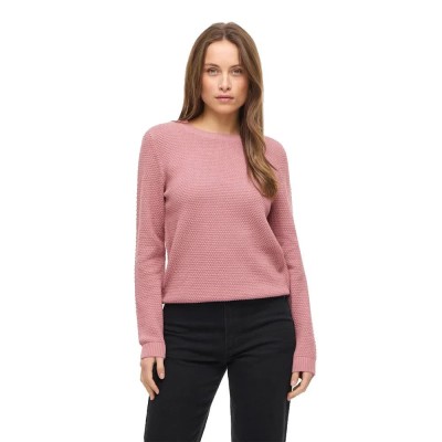 блуза,мъжки,пуловери,дамски,пуловери,vila,dalo,o,neck,knit,sweater,pink,(nostalgia,rose)