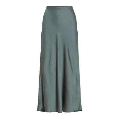 пола,дамски,поли,и,рокли,vila,ellette,high,waist,midi,skirt,green,(balsam,green)