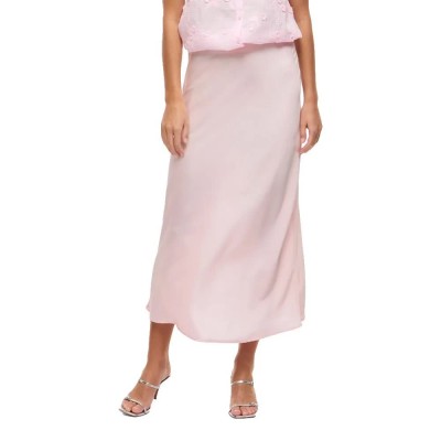 пола,дамски,поли,и,рокли,vila,ellette,high,waist,midi,skirt,pink,(cherry,blossom)