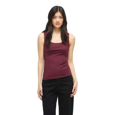 тениска,мъжки,тениски,дамски,тениски,vila,kenza,u,neck,top,rev,sleeveless,t,shirt,purple,(port,royale)