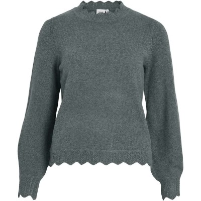 блуза,мъжки,пуловери,дамски,пуловери,vila,nikolina,o,neck,knit,sweater,green,(balsam,green,melange)