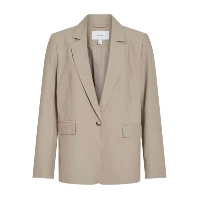 яке,мъжки,якета,дамски,якета,и,палта,vila,siffe,blazer,jacket,beige,(seneca,rock,melange)