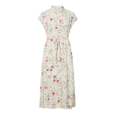 рокля,дамски,поли,и,рокли,yas,asina,cs,midi,belt,short,sleeve,midi,dress,beige,(pristine,botalia)