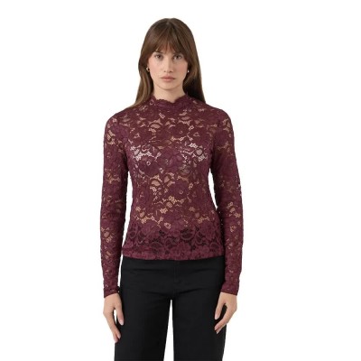 дамски,блузи,yas,lacey,lace,top,long,sleeve,blouse,purple,(port,royale)