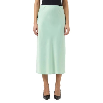 пола,дамски,поли,и,рокли,yas,pella,high,waist,midi,skirt,green,(lichen)